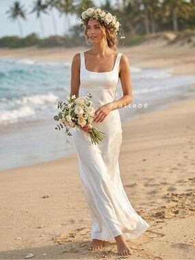 Reformation Barletta Ivory Bridal Dress